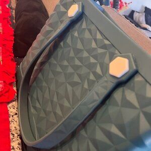 BEACH BAG  BEACH TOTE  OCEAN BLUE